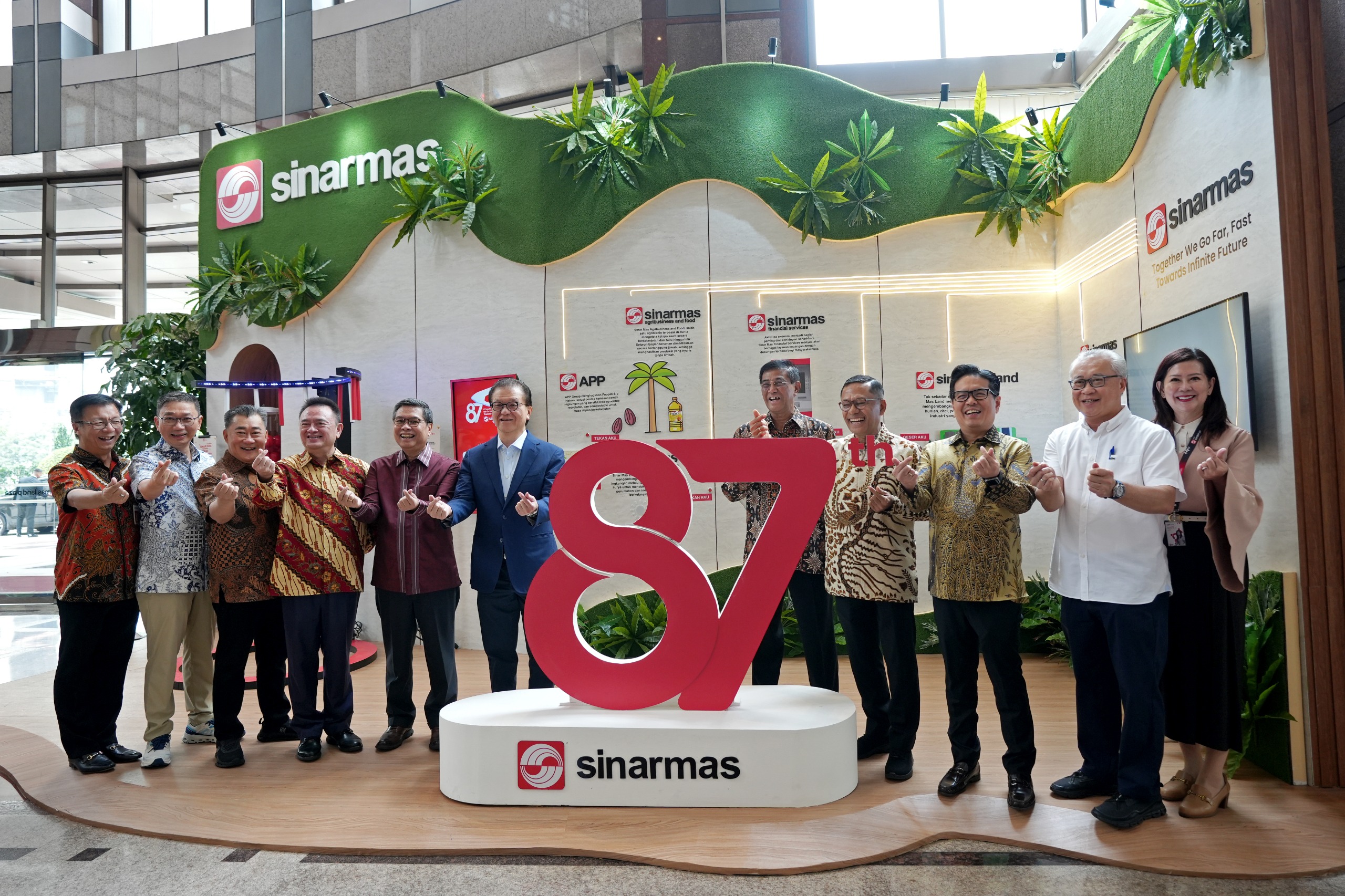 Kolaborasi Antar Pilar Usaha Warnai Perayaan 87 Tahun Sinar Mas